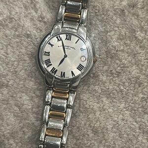 Raymond Weil Silver Watch Back